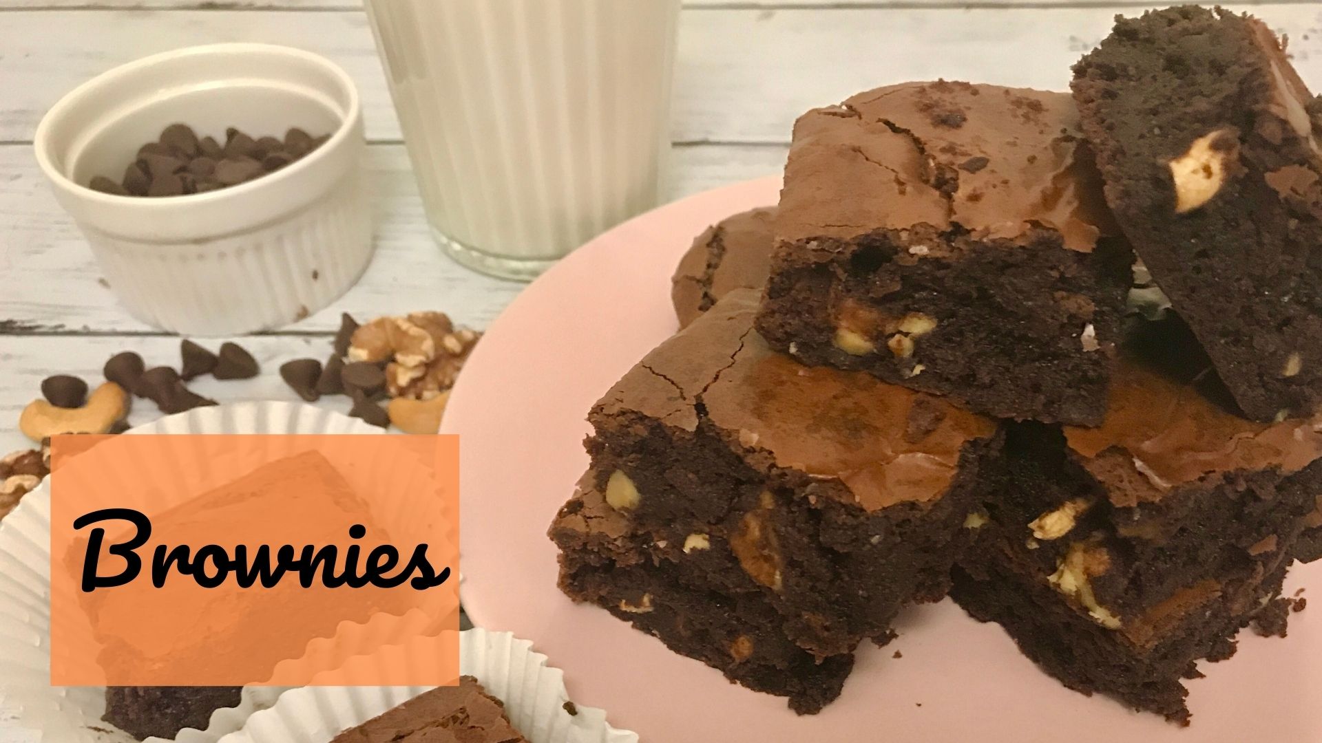 Video thumbnail for Chewy & Fudgy Brownies Recipe