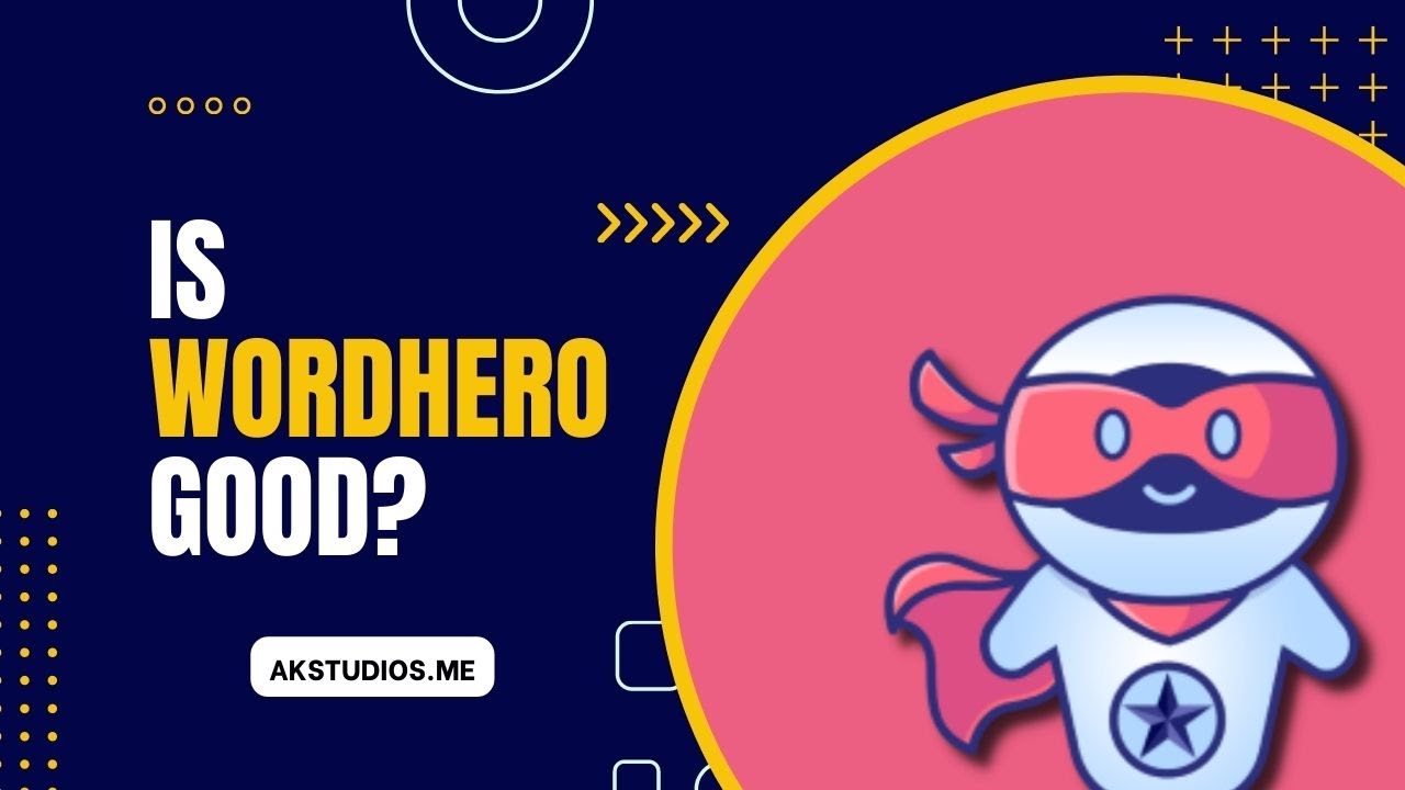 Video thumbnail for WordHero AI Content Writer: is Wordhero Good? | Hindi Review | AKStudios
