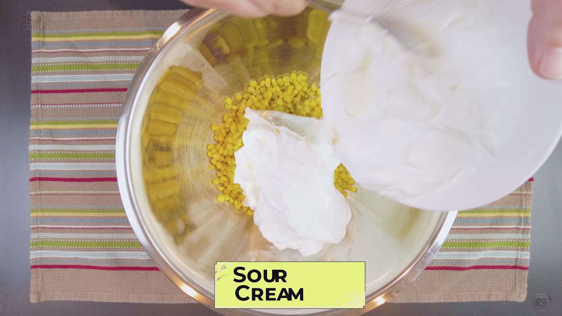 'Video thumbnail for Creamy Bacon Ranch Corn Dip'
