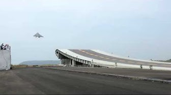 'Video thumbnail for LCA Naval Prototype 1 - NP1 FF20 1 makes first flight from SBTF Goa'
