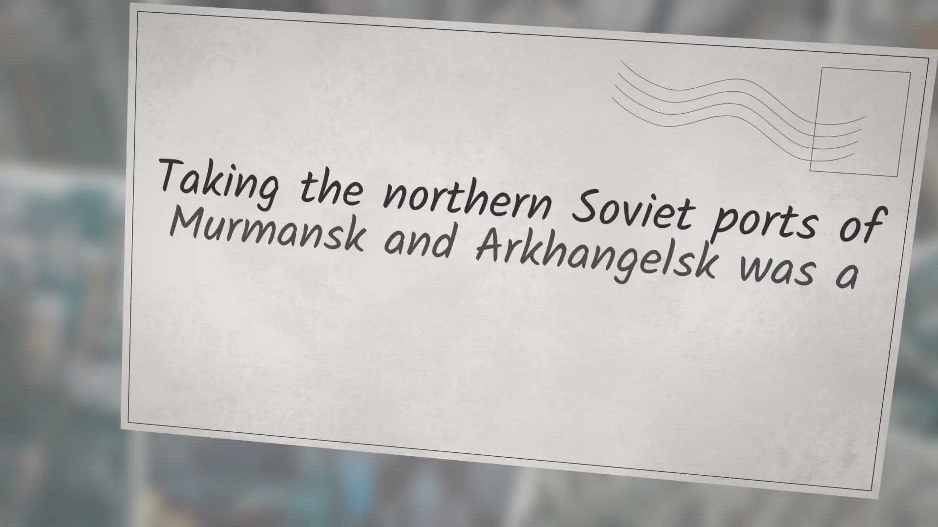 'Video thumbnail for Did the Germans Try To Take Murmansk?'