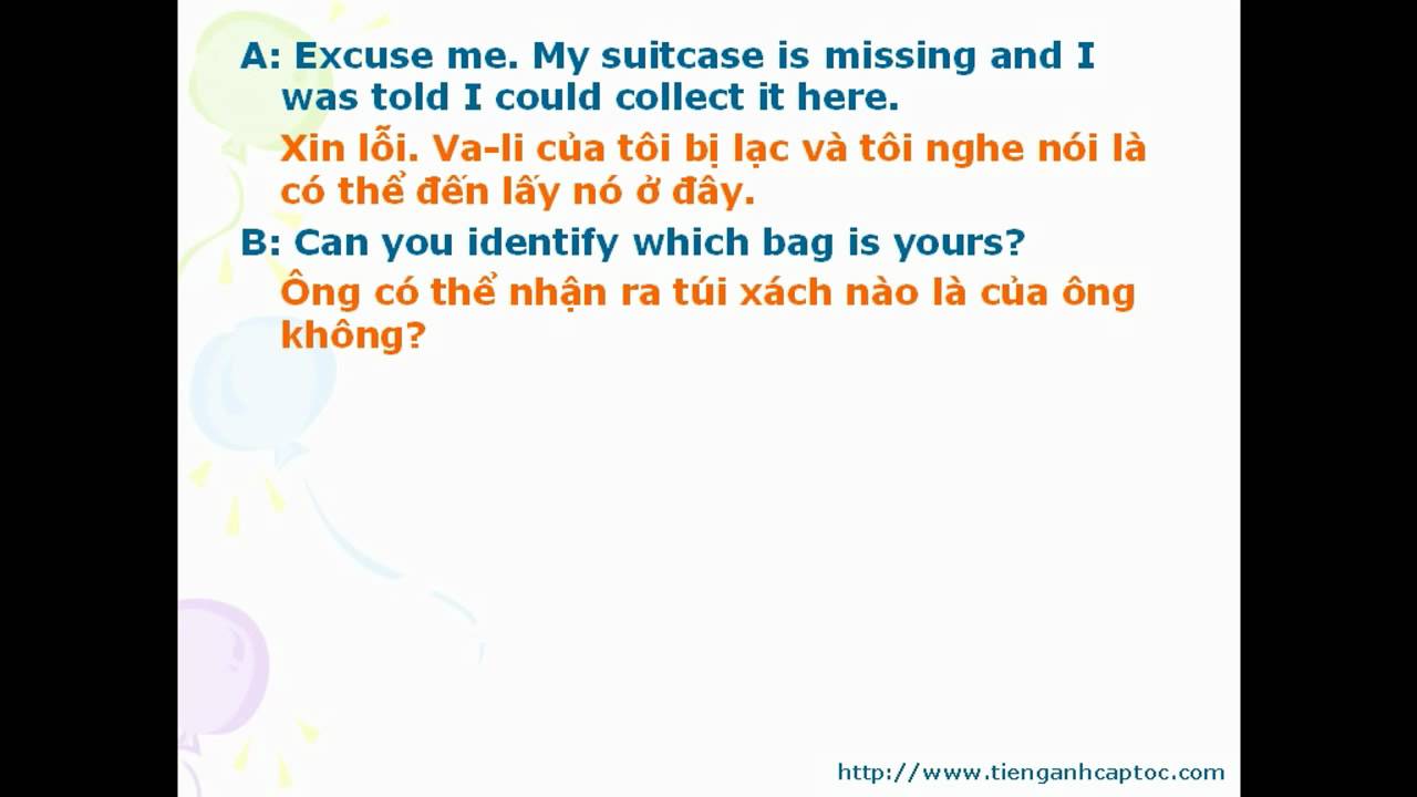 Video thumbnail for English For Tourists Unit 03 Dialogue 002