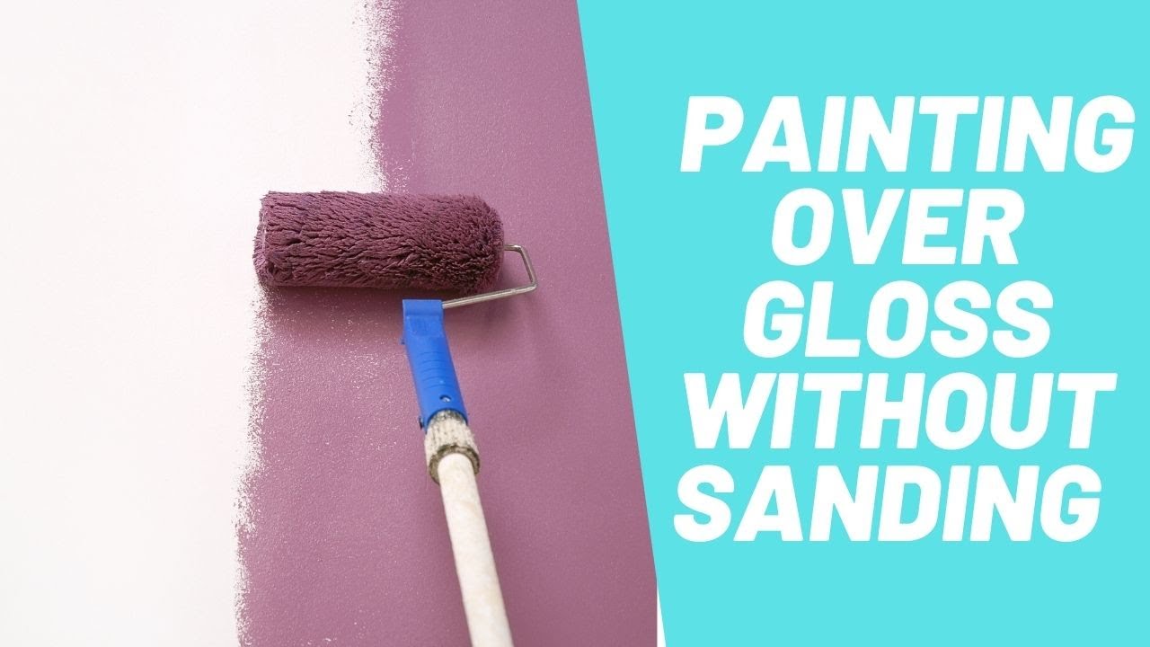 'Video thumbnail for The Process of Painting Over Gloss Without Sanding Read this First!'