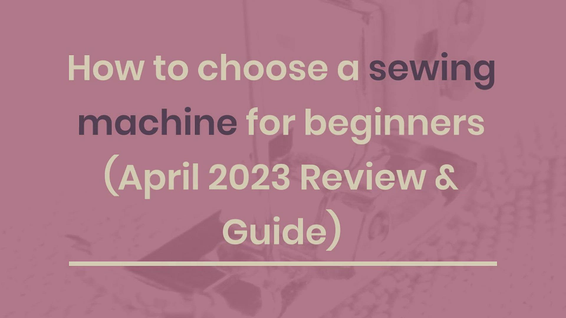Best Handheld Sewing Machine [Our Reviews and Comparisons]