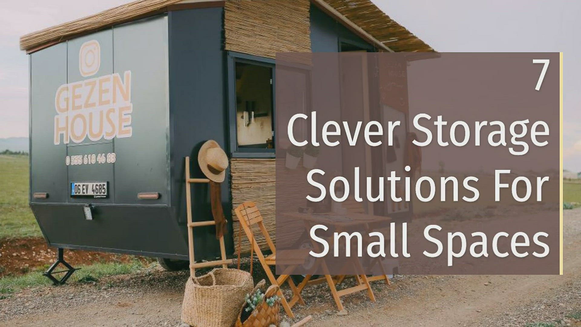 Video thumbnail for 7 Clever storage solutions for small spaces