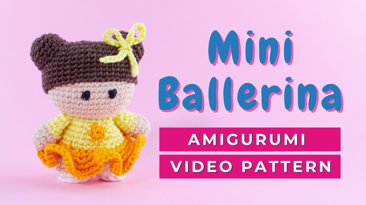 'Video thumbnail for HOW TO CROCHET AMIGURUMI DOLL - amigurumi doll pattern tutorial'