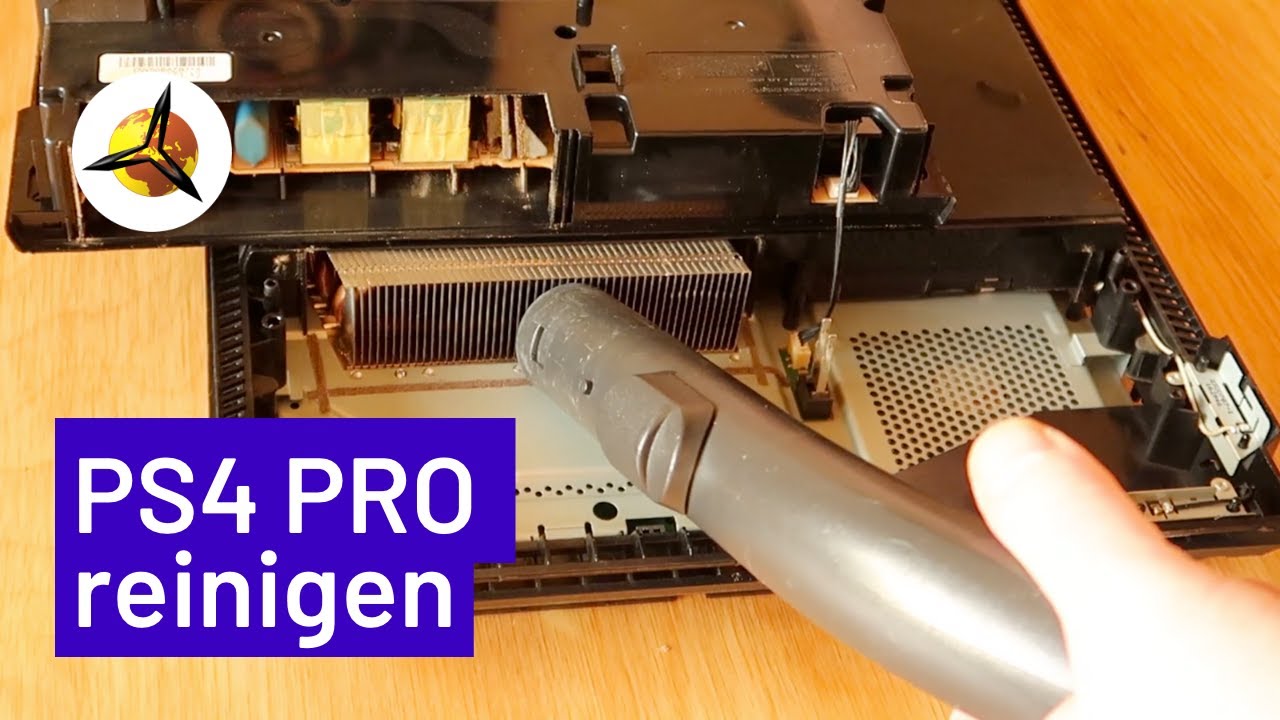 'Video thumbnail for PS4 Pro: Lüfter, Kühler & Netzteil selber reinigen'