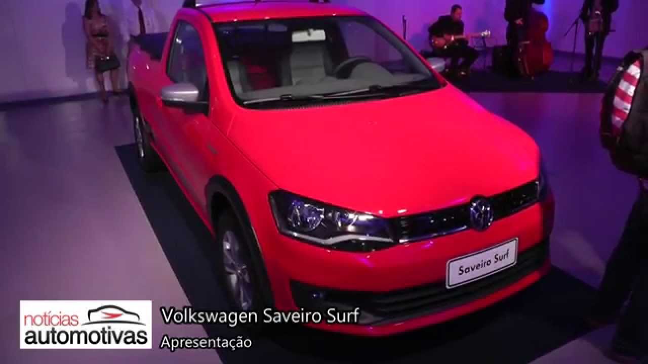 'Video thumbnail for Volkswagen Saveiro Surf 2015 - Apresentação - NoticiasAutomotivas.com.br'