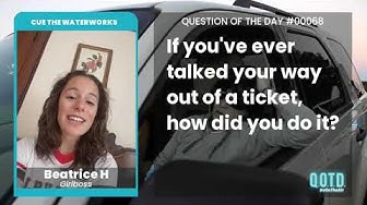 Video thumbnail for Beatrice brings on the waterworks to get out of tickets. She's an actor!