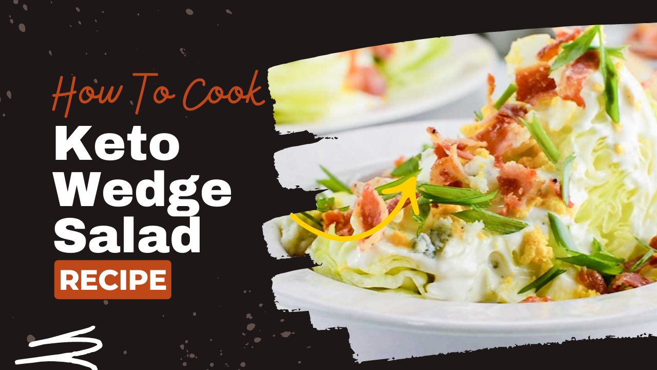 Video thumbnail for keto food recipe : Keto Wedge Salad recipe