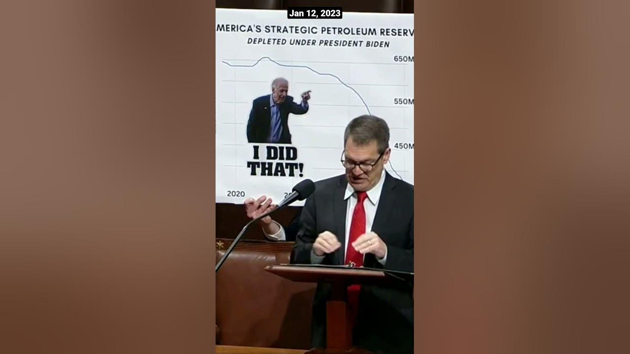 Video thumbnail for It’s un-American to draw down strategic reserves to cover up failures, & then sell that oil to China