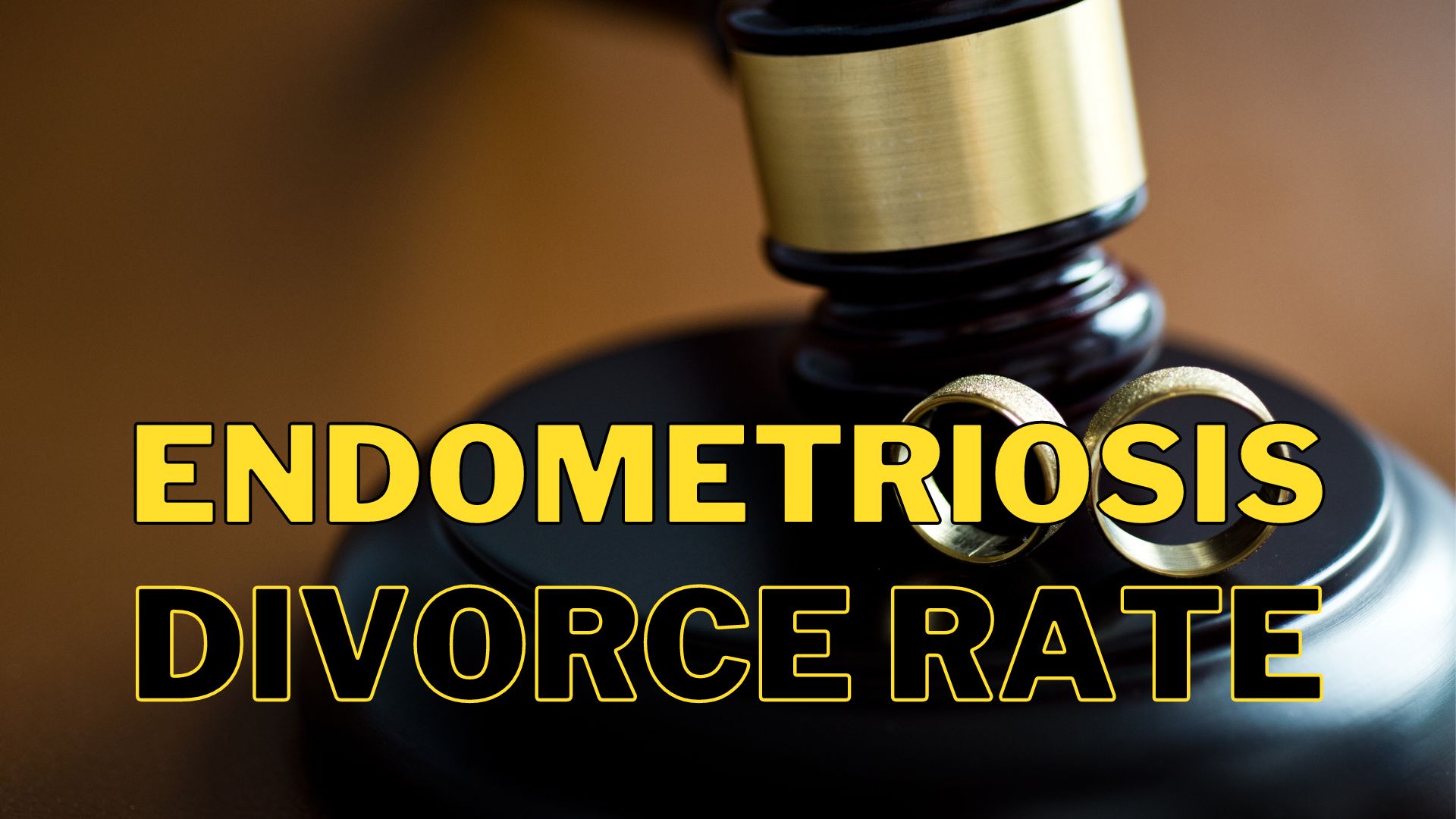 Video thumbnail for Endometriosis divorce rate.