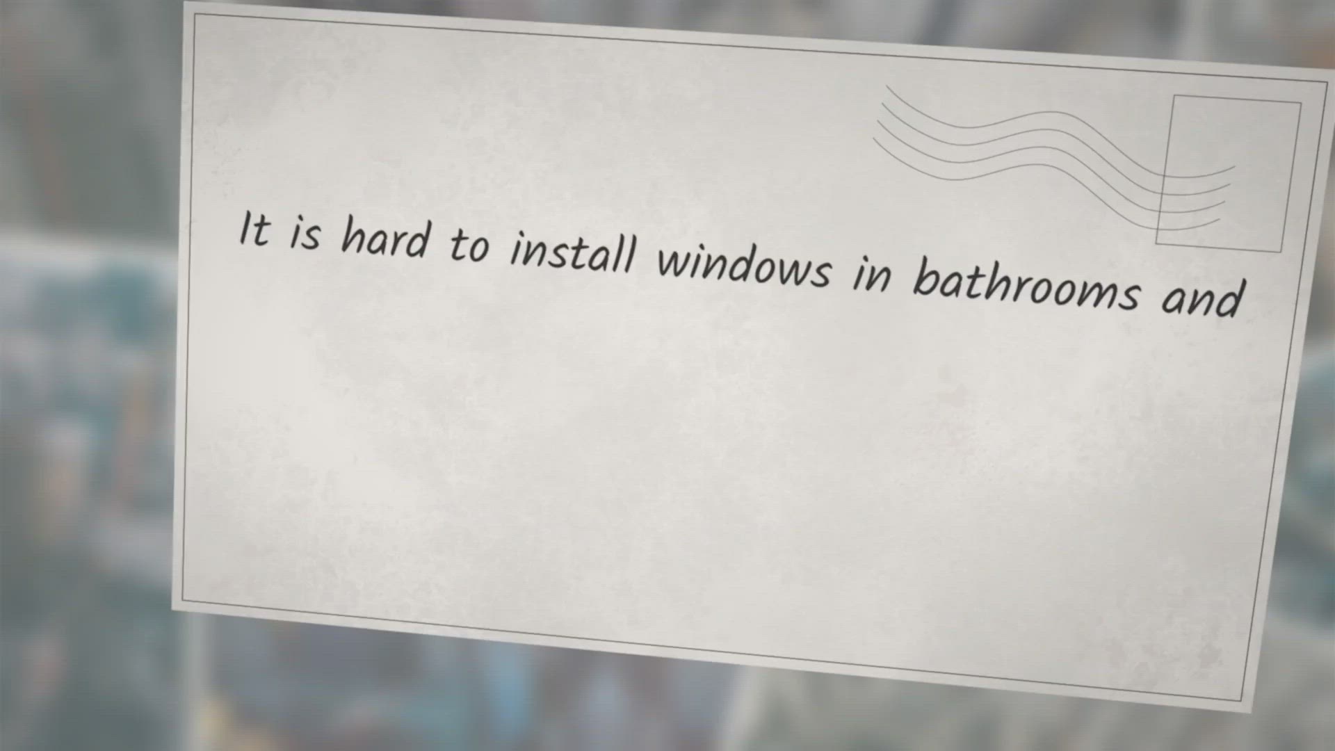 'Video thumbnail for How To Ventilate A Bathroom Without Windows?'