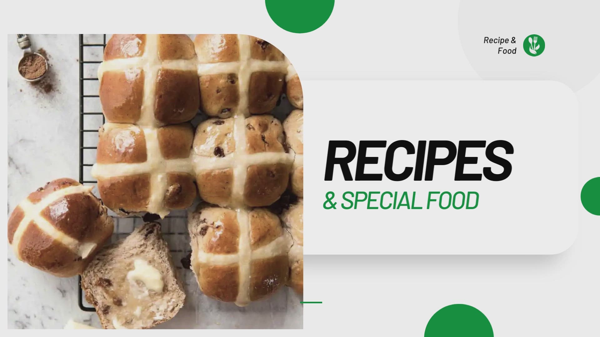'Video thumbnail for Easy Hot Cross Buns Recipes'