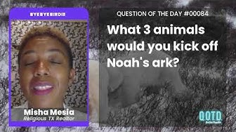 Video thumbnail for Justice for Steve Irwin! Misha is kicking stingrays, roaches, and mosquitoes off Noah's ark!