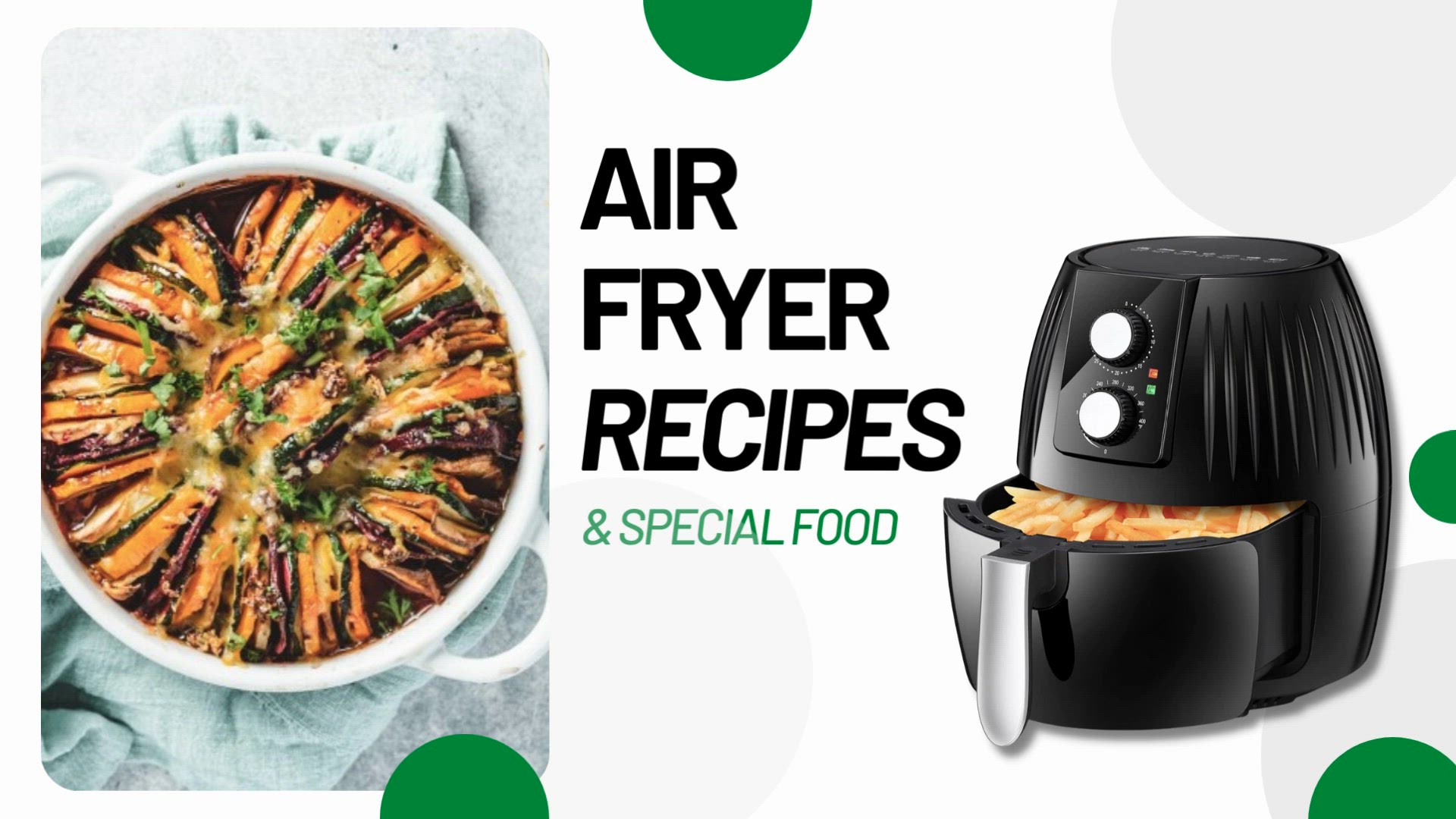 'Video thumbnail for Air Fryer Recipe - Ratatouille'