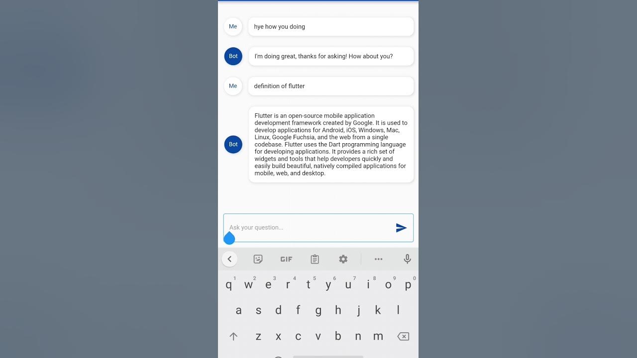 'Video thumbnail for Flutter ChatGPT App | Flutter With OpenAI | Flutter ChatBot App #flutterchatgpt #flutterchatbot'