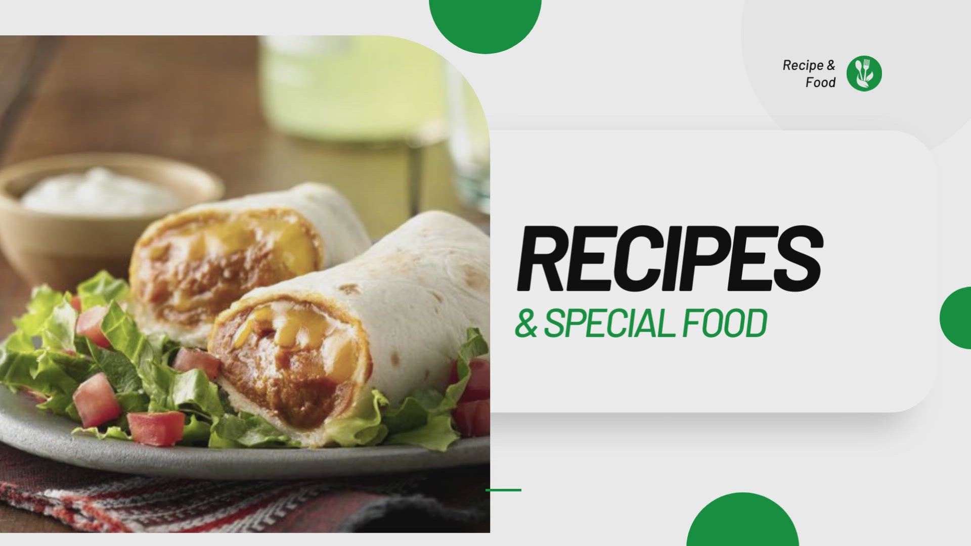 'Video thumbnail for Easy Bean and cheese burrito Recipes'