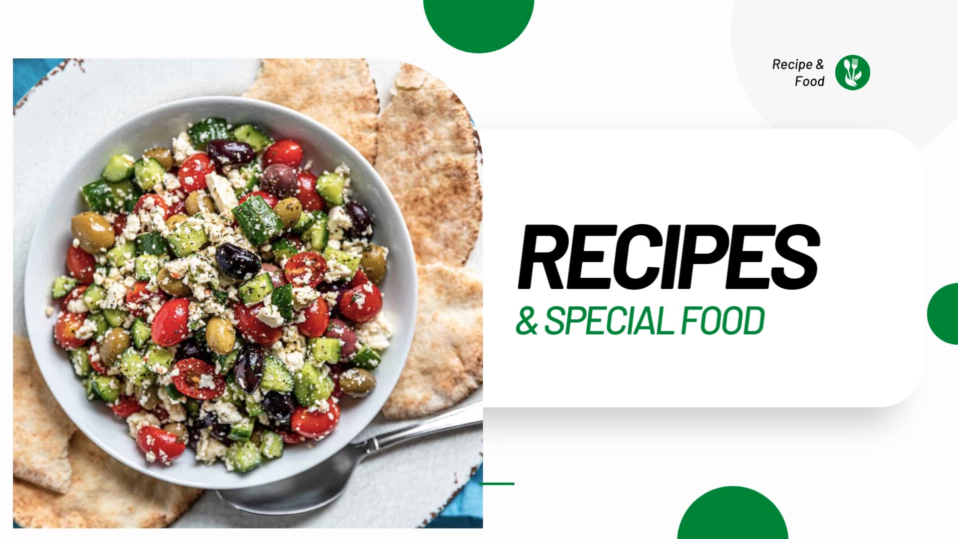 'Video thumbnail for Healthy Greek salad with feta cheese and olives Recipe'