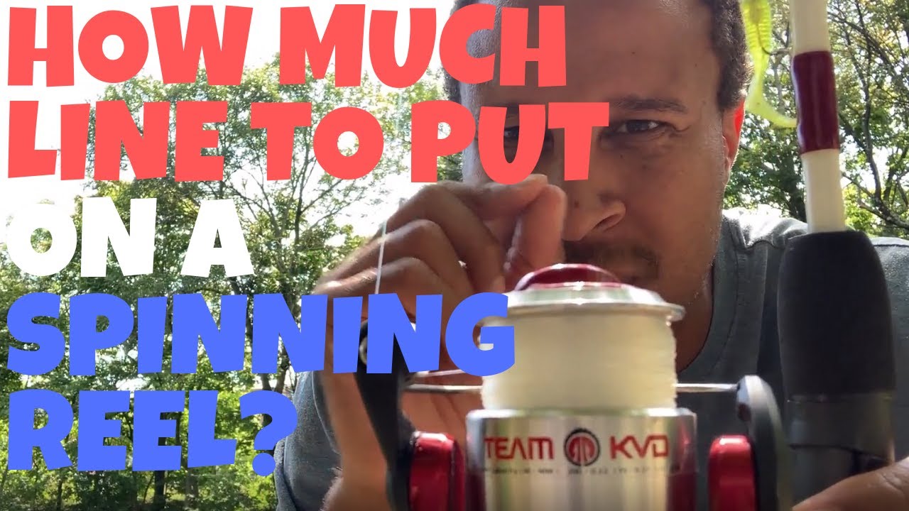 'Video thumbnail for How Much Line To Put On A Spinning Reel - What Size Fishing Line To Use On An Open Face Reel'