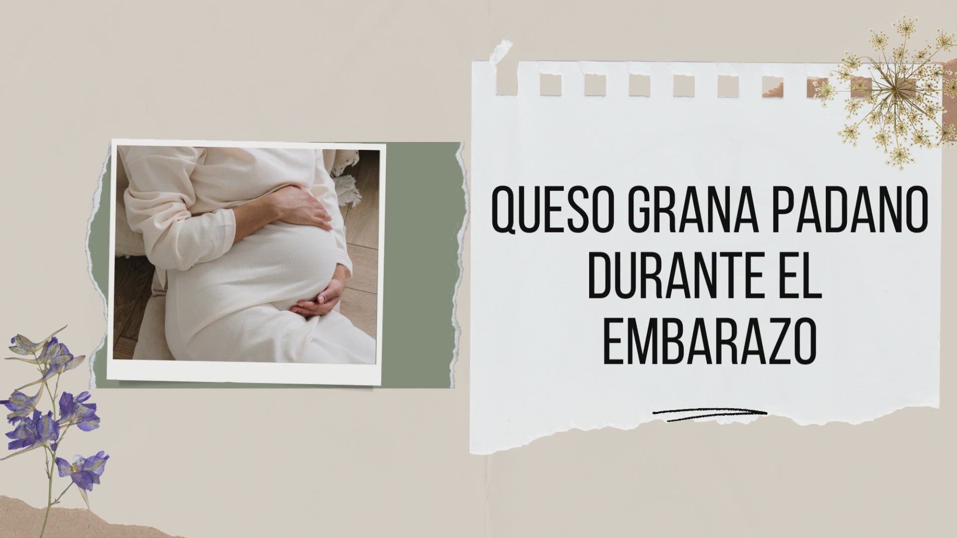 'Video thumbnail for QUESO GRANA PADANO DURANTE EL EMBARAZO'