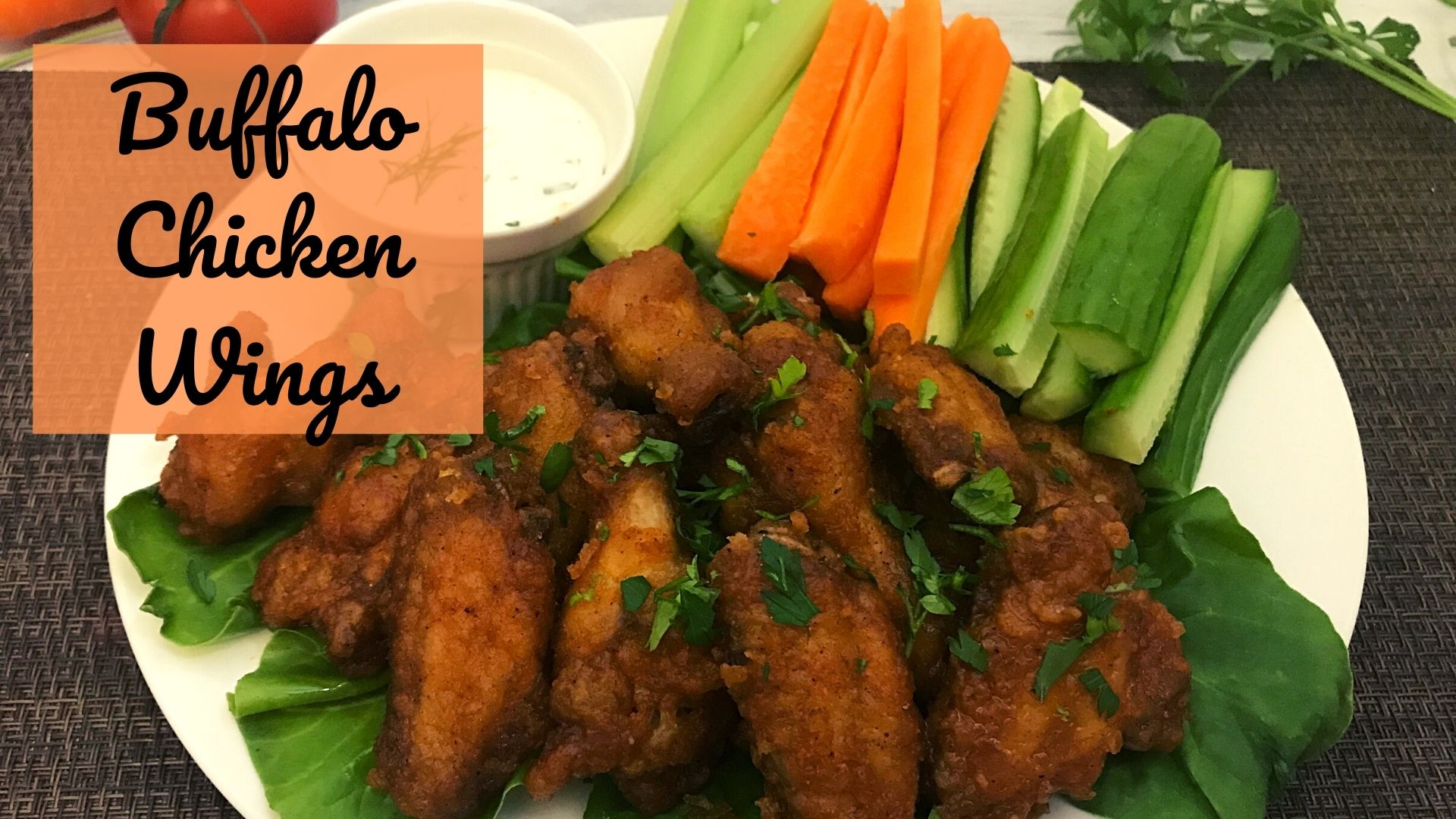 Video thumbnail for Buffalo Chicken Wings Recipe