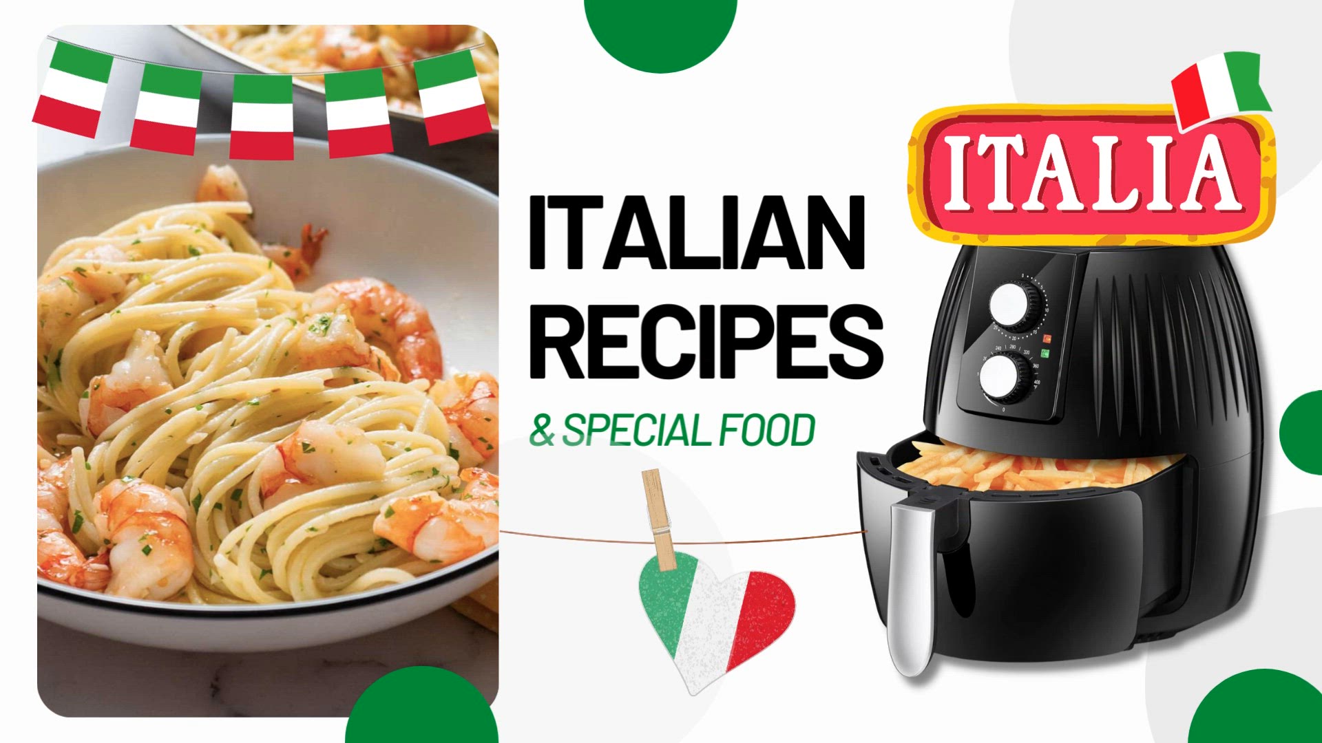 'Video thumbnail for Italian Recipes - Shrimp Scampi with Pasta'