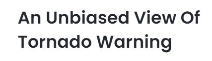 'Video thumbnail for Tornado Warning - razmonweb'