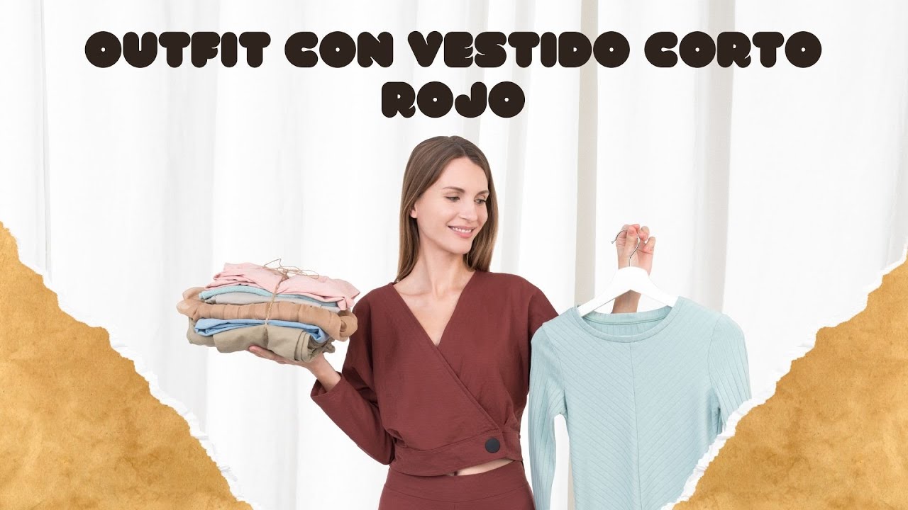 Video thumbnail for Outfit con vestido corto rojo