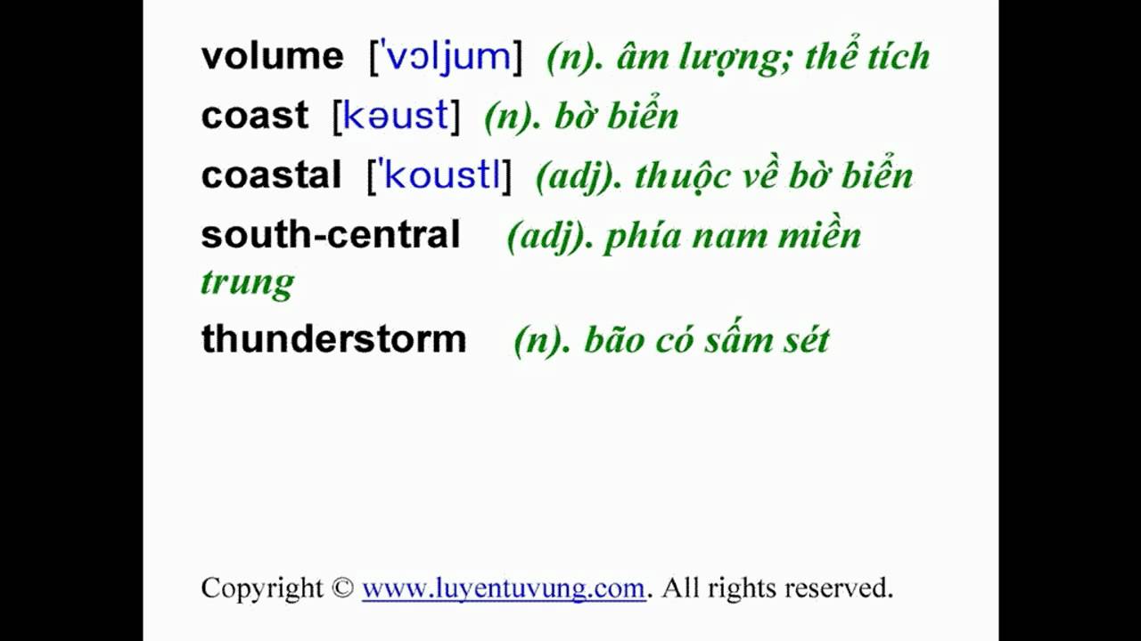 'Video thumbnail for Learn English Vocabulary - Grade 9 - Unit 09 - Lesson 01'