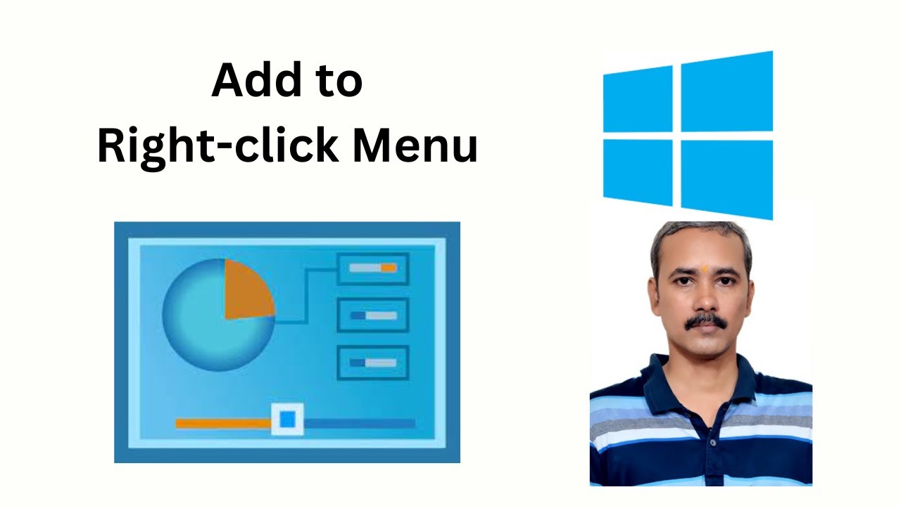 'Video thumbnail for How to Add Control Panel on Windows 11 or 10 Right-click Context Menu?'