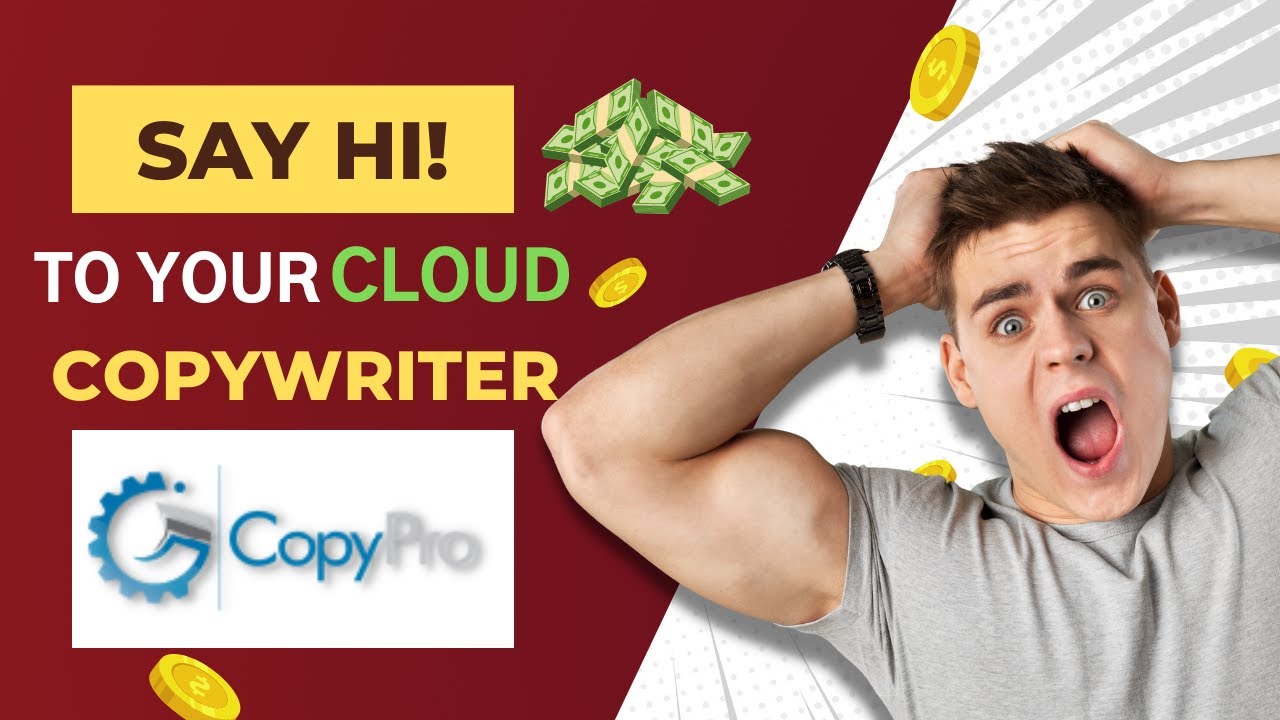 'Video thumbnail for EASILY Profit $345/mo From Jon Benson CopyPro | Make Money With This Cloud Copywriter!'