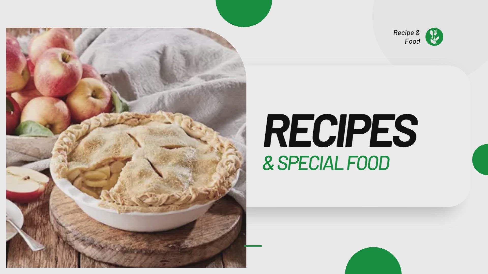 'Video thumbnail for Washington State Apple Pie Recipe'