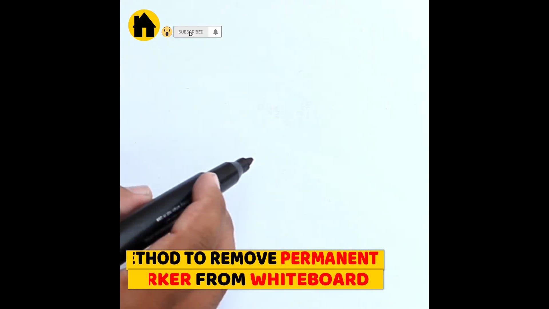 How To Remove Permanent Marker From White Board