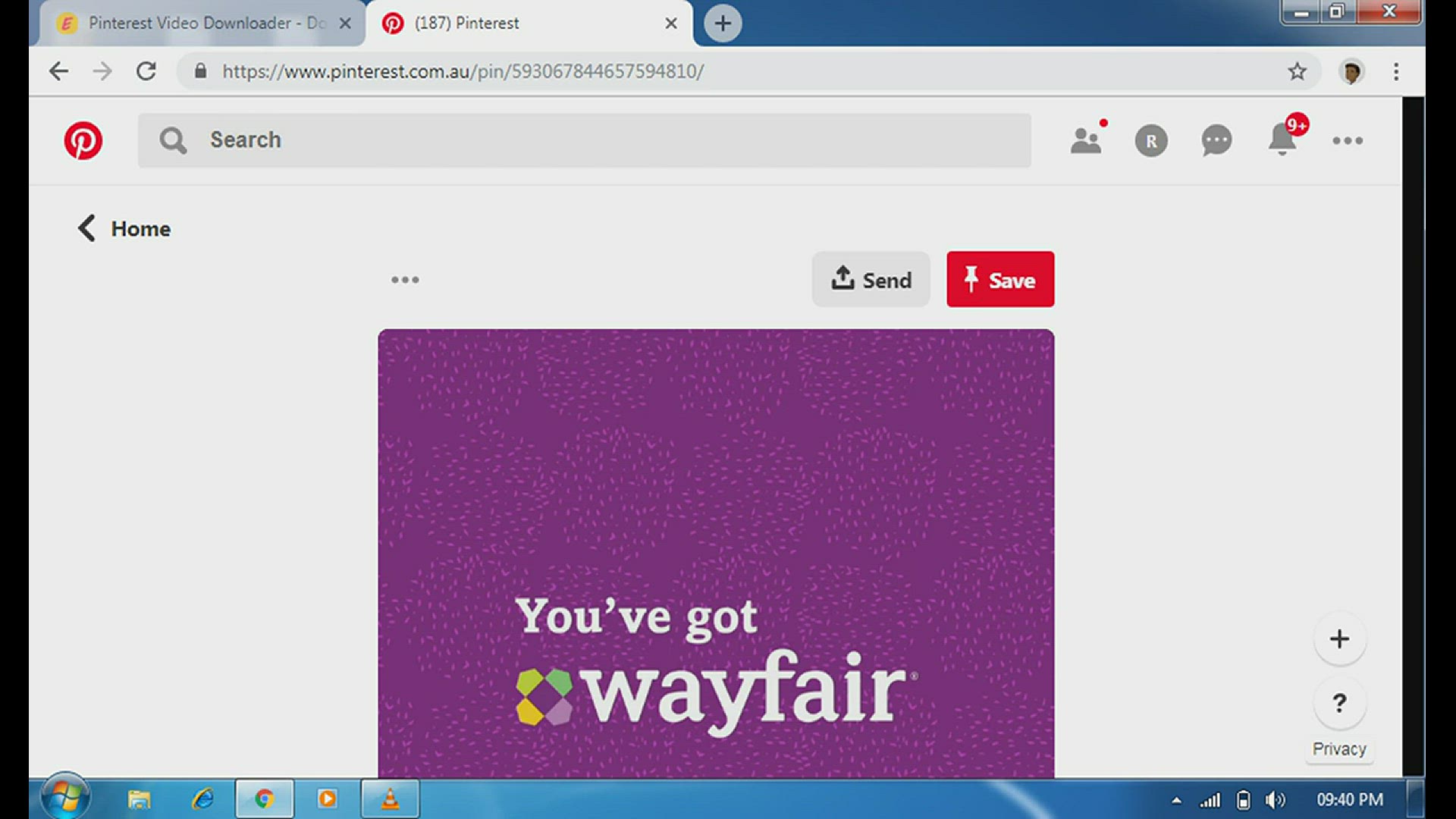 'Video thumbnail for Como Baixar Vídeo do Pinterest'