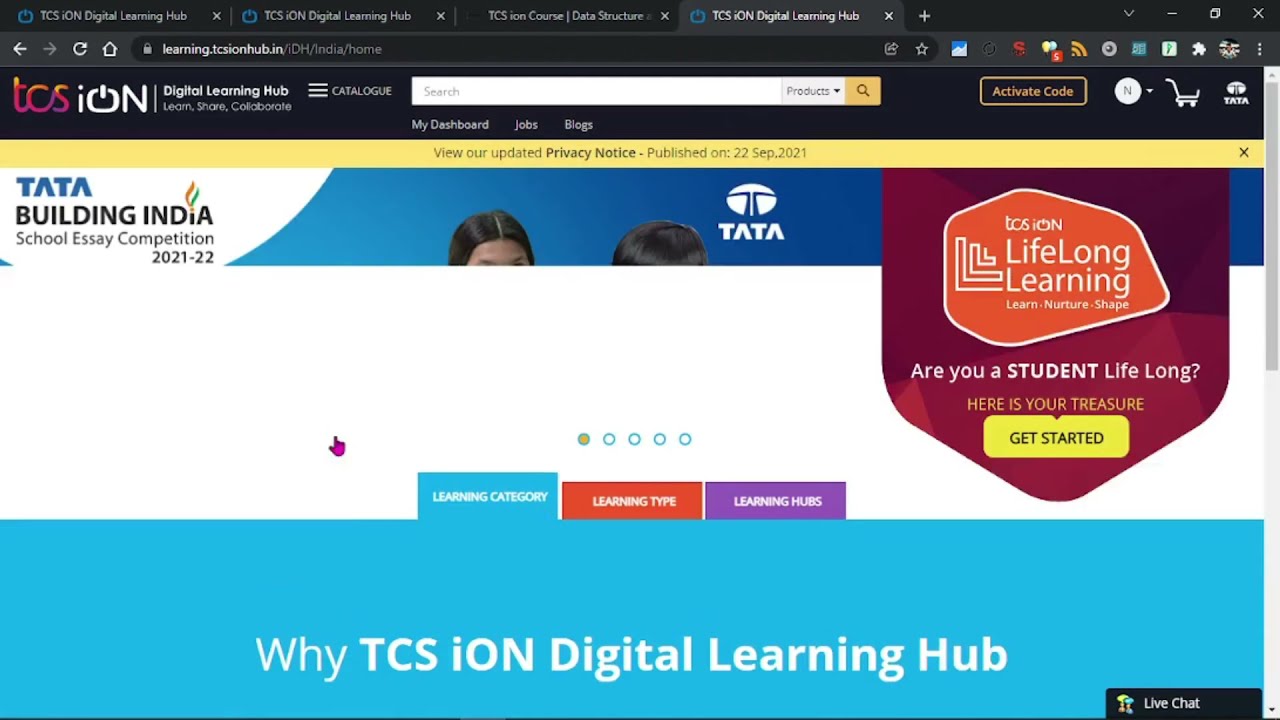 Video thumbnail for TCS Ion Free Certification Course | Data Structure Certification Course by TCS | Link in description