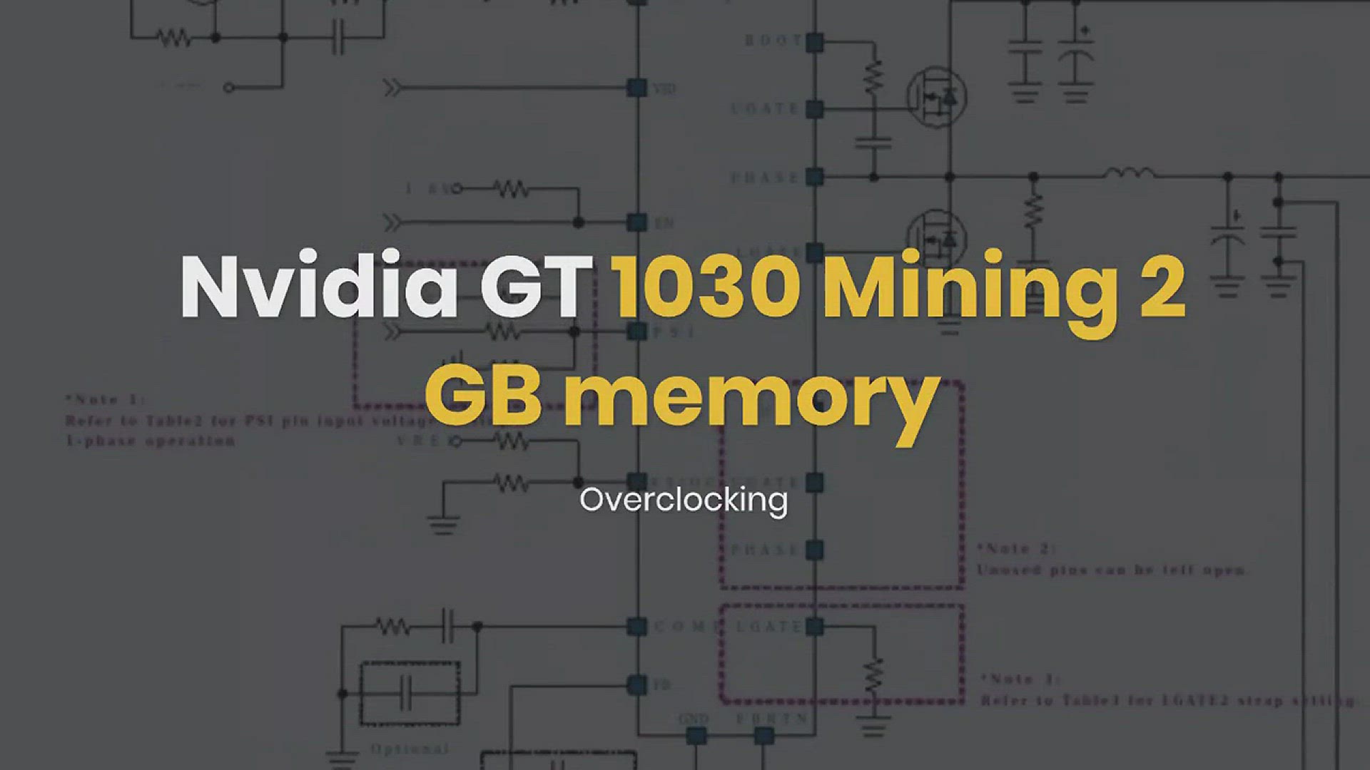 Gt 1030 best sale mining hashrate