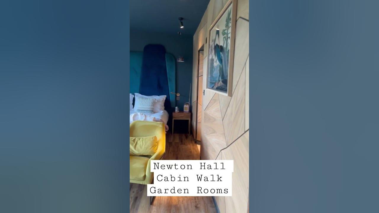 Video thumbnail for AD: Join us on our stay at Newton Hall’s Cabin Walk Garden Rooms in Northumberland England