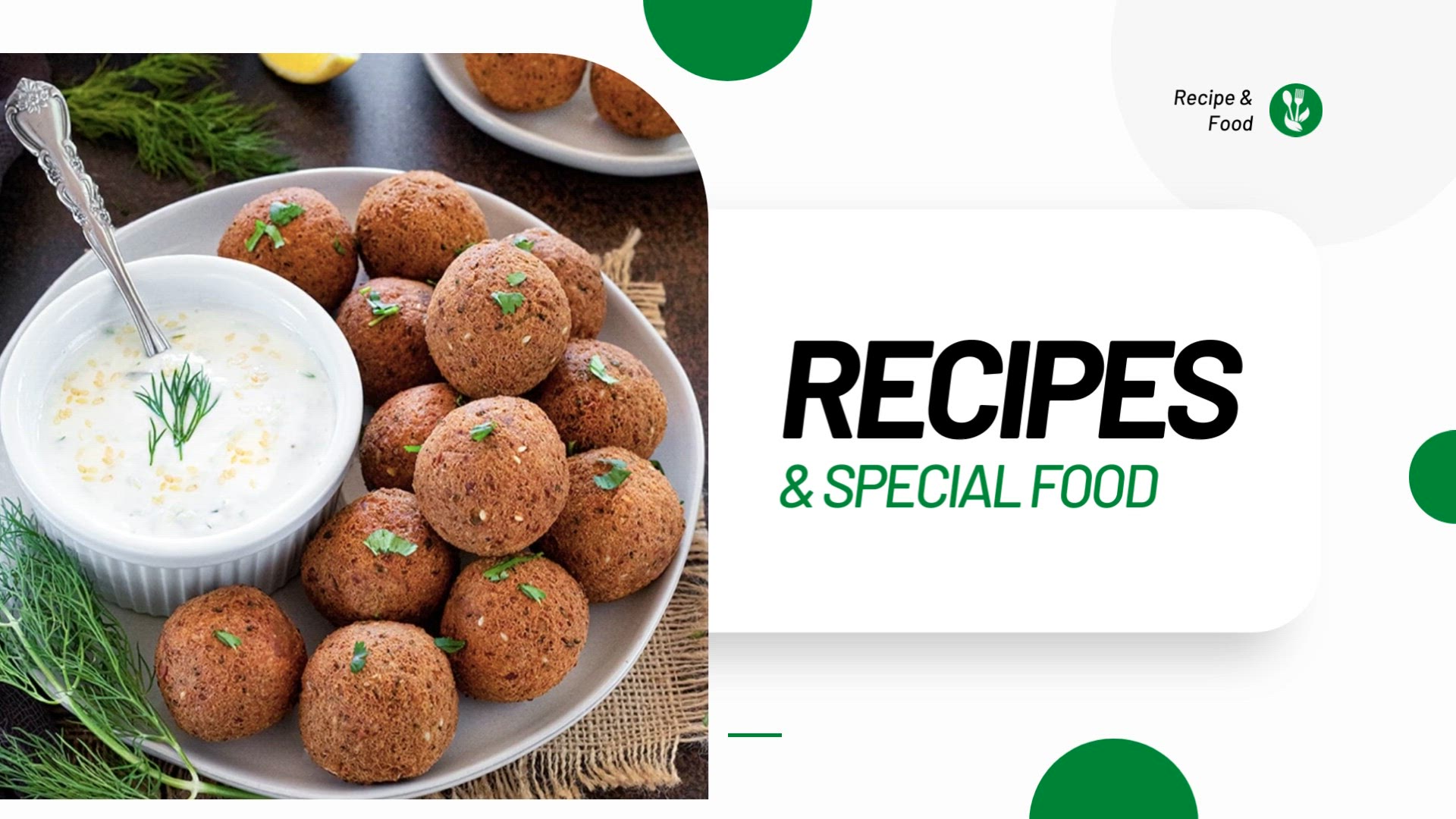 'Video thumbnail for Healthy Falafel Recipes'