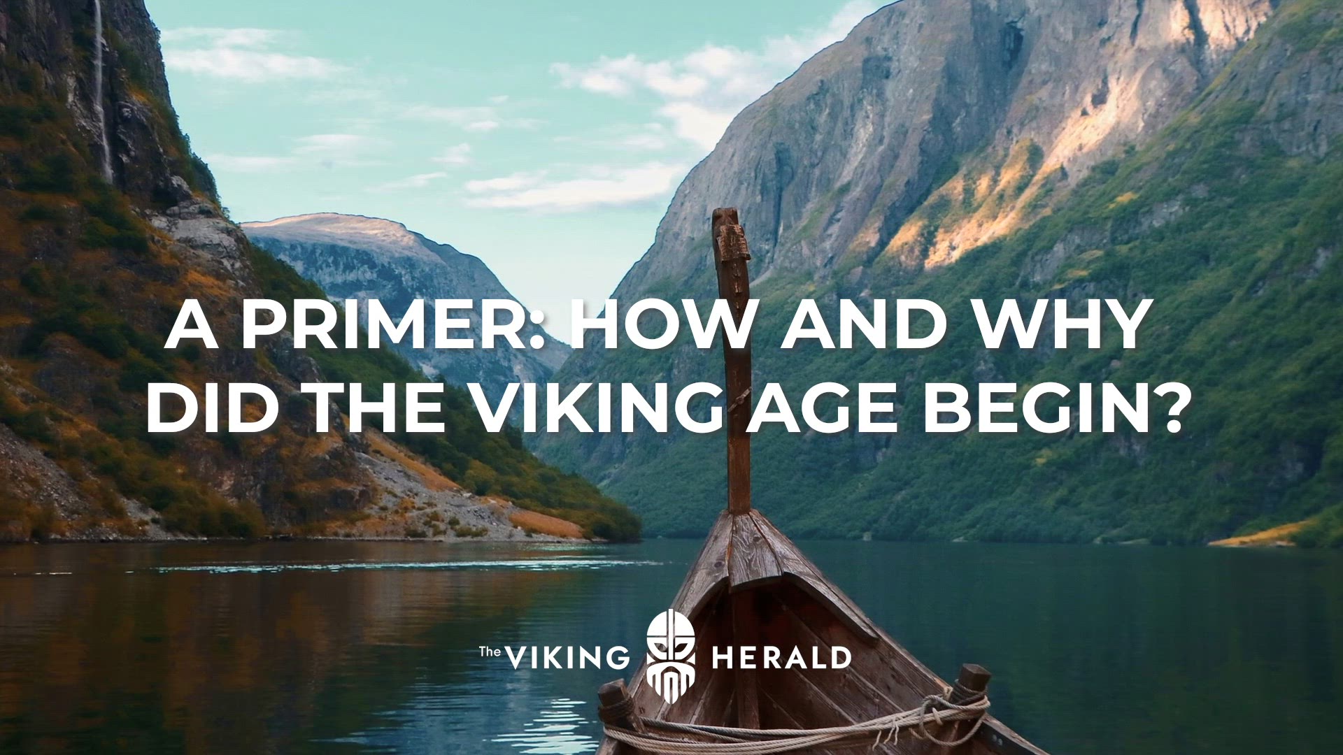 'Video thumbnail for How and why did the Viking Age begin'