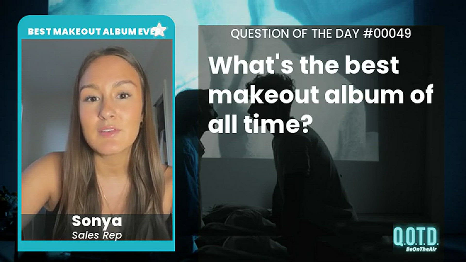 Playlist thumbnail for QOTD #00049: Best Makeout Album Ever