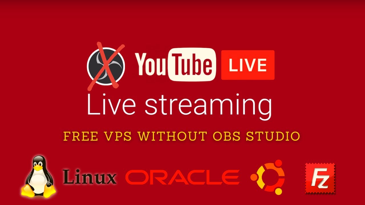 'Video thumbnail for YouTube Live Stream from Free VPS without OBS | No GPU | No RDP | Terminal Linux Ubuntu | FFmpeg'
