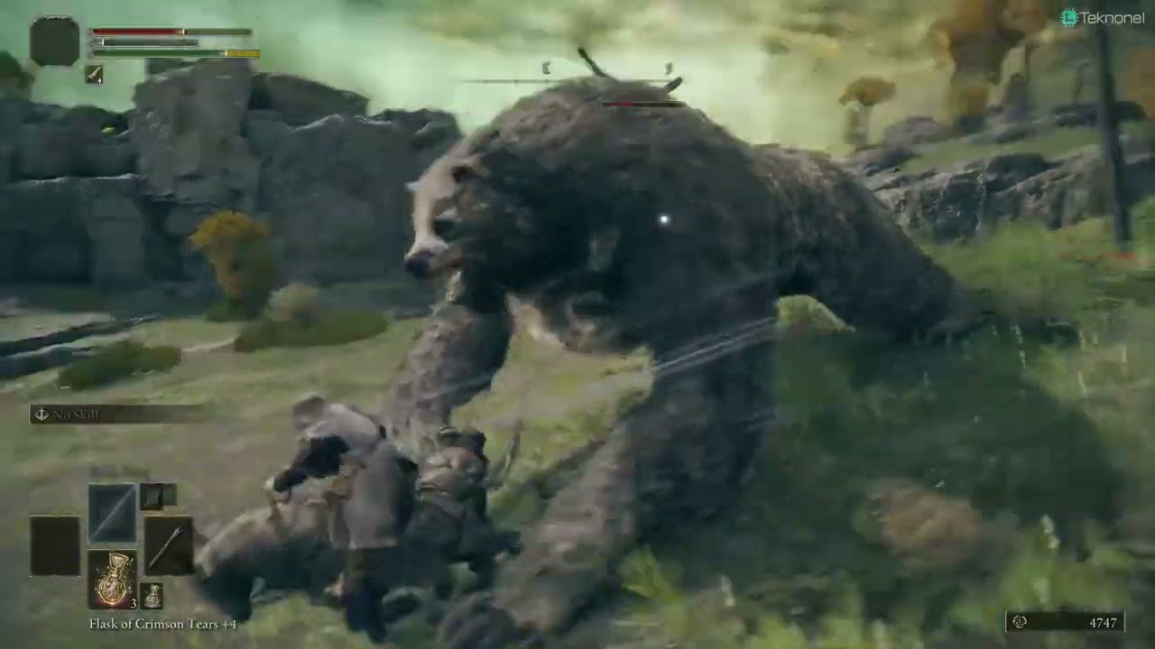 'Video thumbnail for Elden Ring Secret Bear Boss - Skeleton soldier Turns into a Bear'