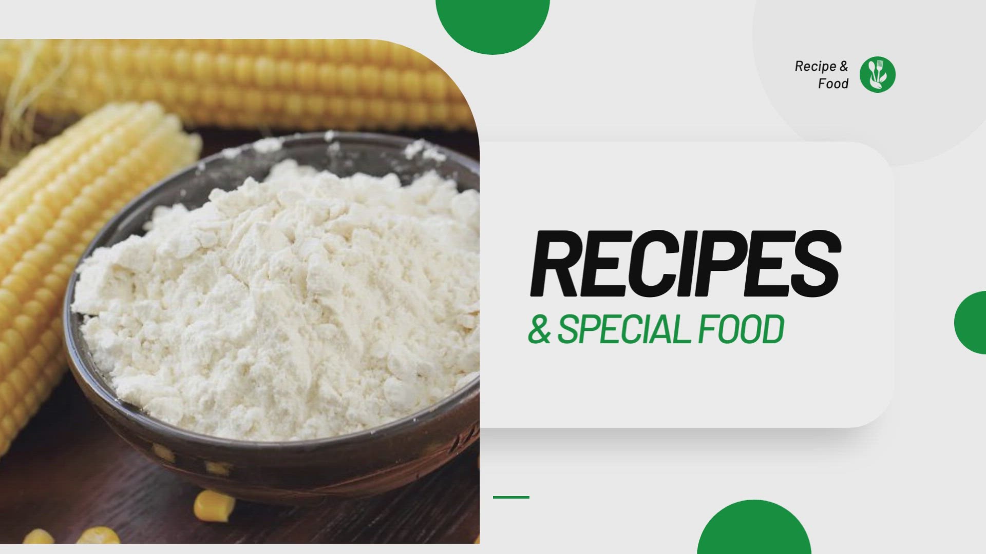 'Video thumbnail for Maize flour Recipes'