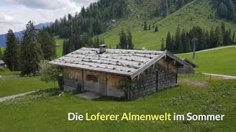 'Video thumbnail for Die Almenwelt Lofer im Sommer'