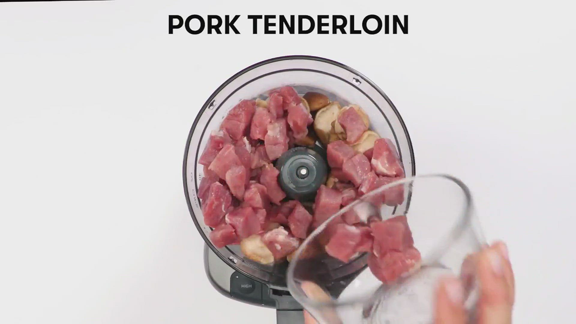 'Video thumbnail for Mushroom and Pork Meatballs with Broccolini Rice'