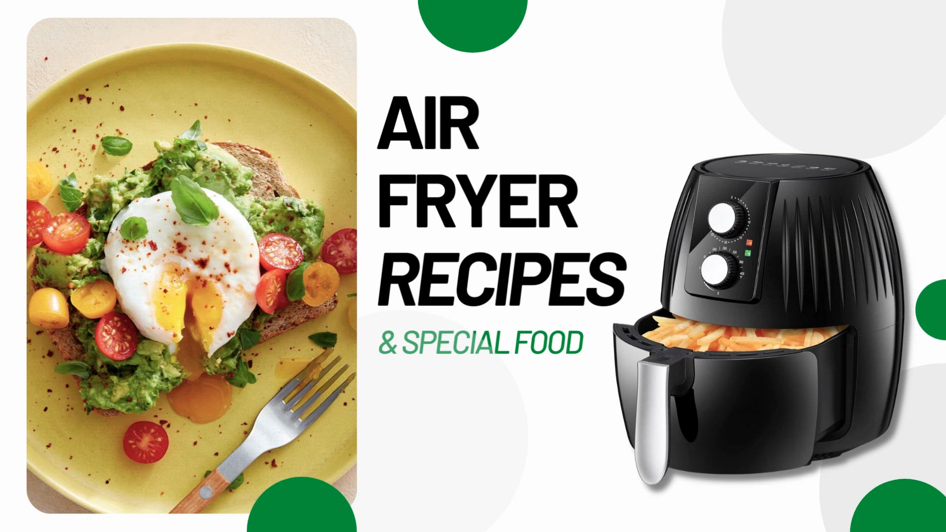 'Video thumbnail for Air Fryer Recipe - Avocado Toast'