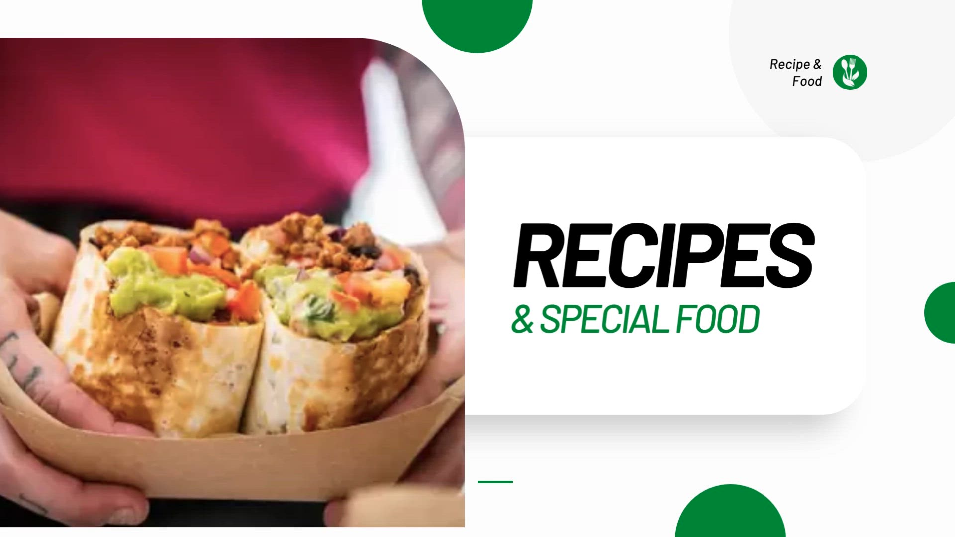 'Video thumbnail for Healthy Easy California-style burritos Recipes'