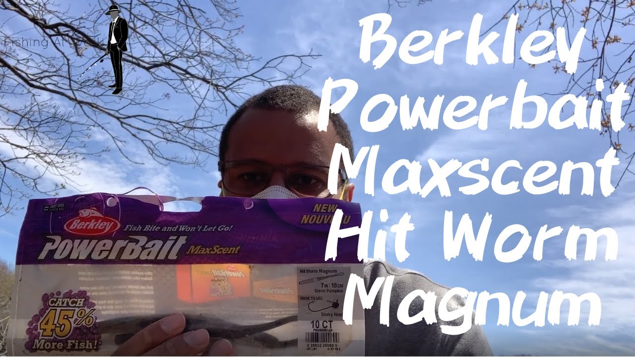 'Video thumbnail for Berkley Powerbait Maxscent Hit Worm Magnum Lure Review - SLOW DOWN Your Worm Technique!'