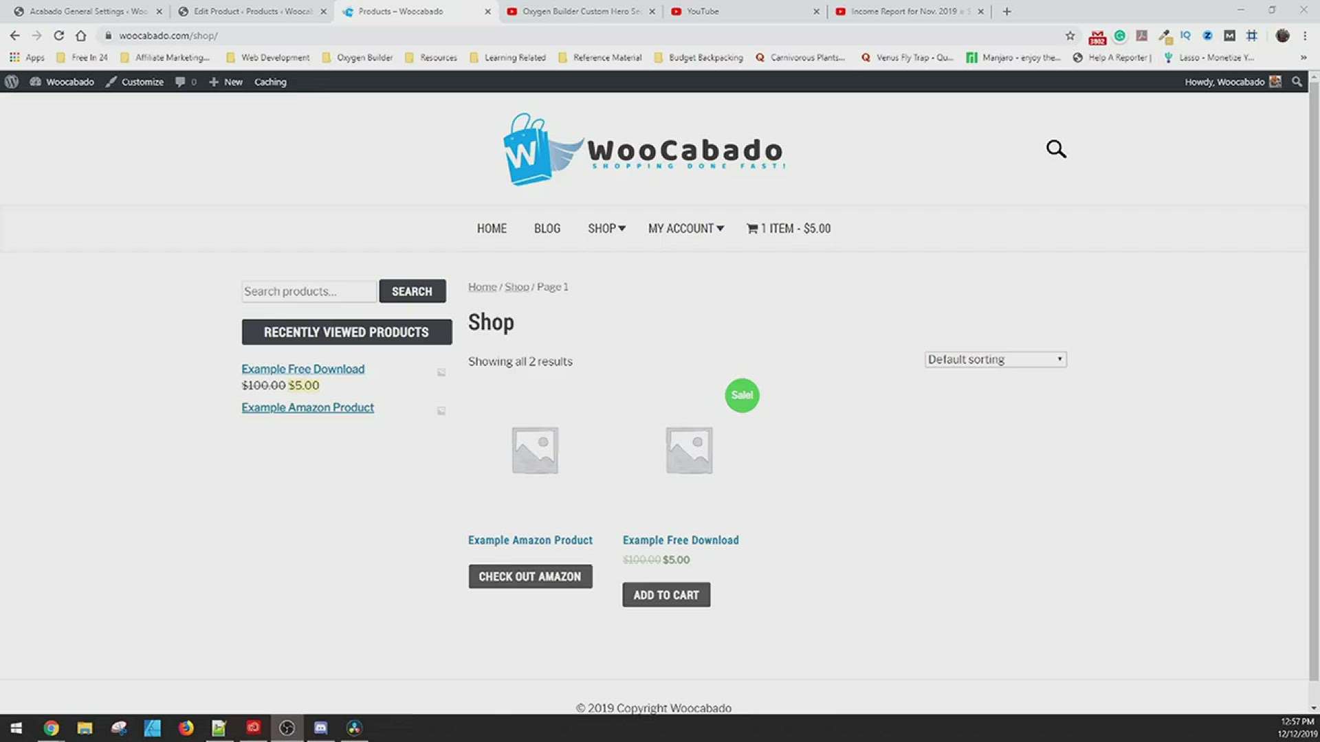 'Video thumbnail for WooCommerce with Acabado'